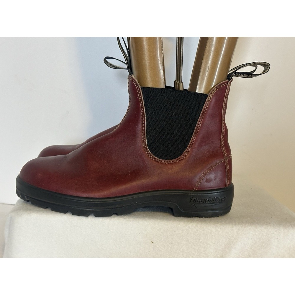 Blundstone Red Classic Chelsea Boots Size 3.5 Australia 6.5 Leather Women's US